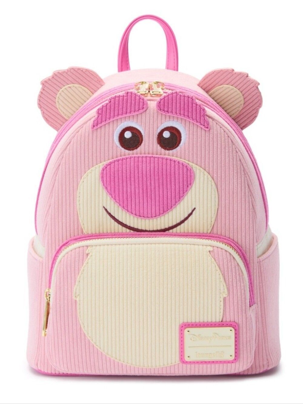 Disney Parks Loungefly Mini Backpack - Toy Story Lotso - Pastel Corduroy